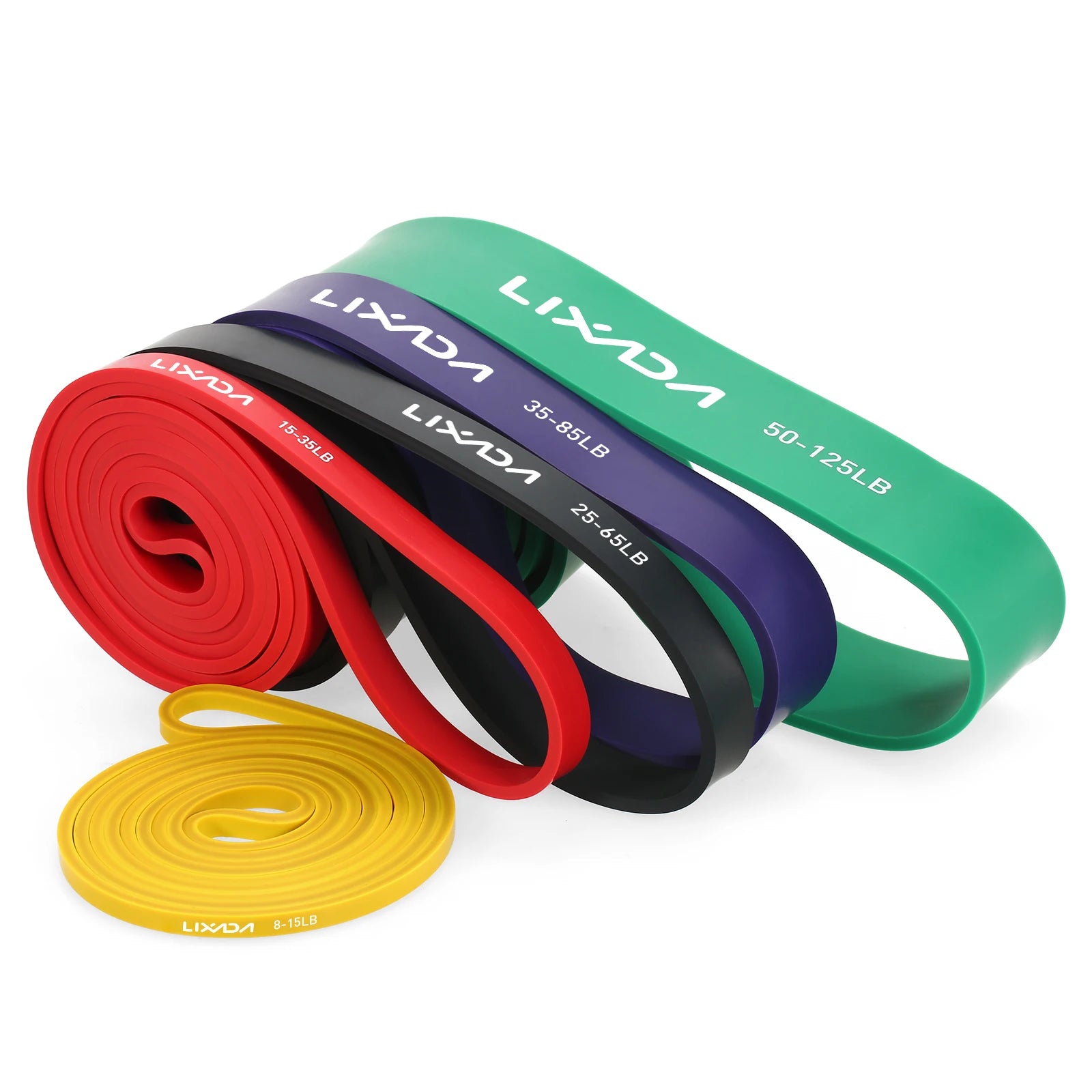 Bands of the Lixada Resistance Bands Set.