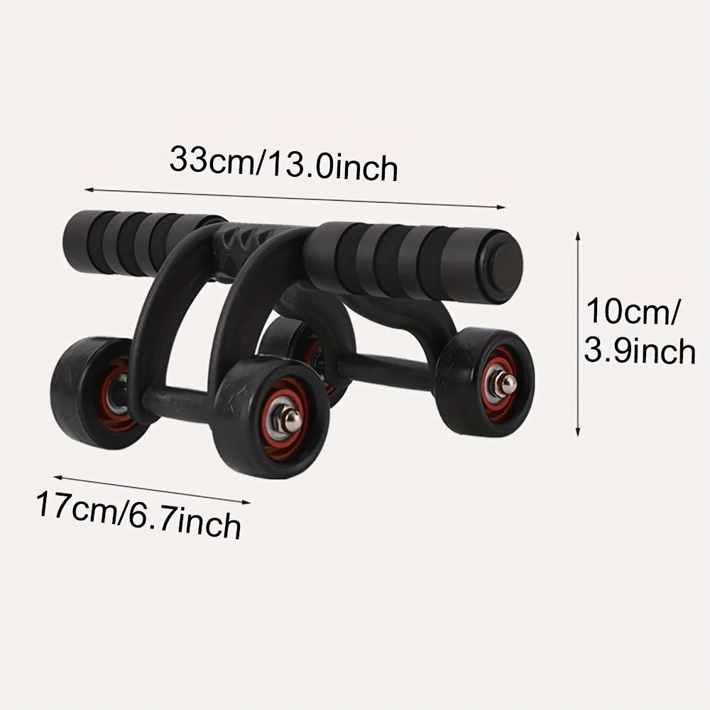 Dimensions of the Abdominal Exercise Wheel.