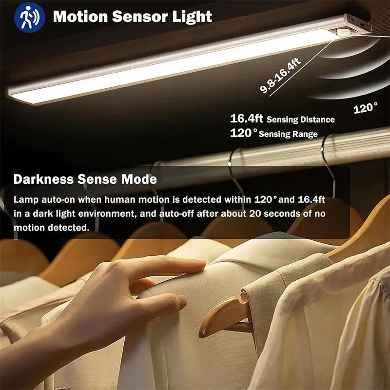 Image of the Rechargeable Ultra-Thin Cabinet Light.