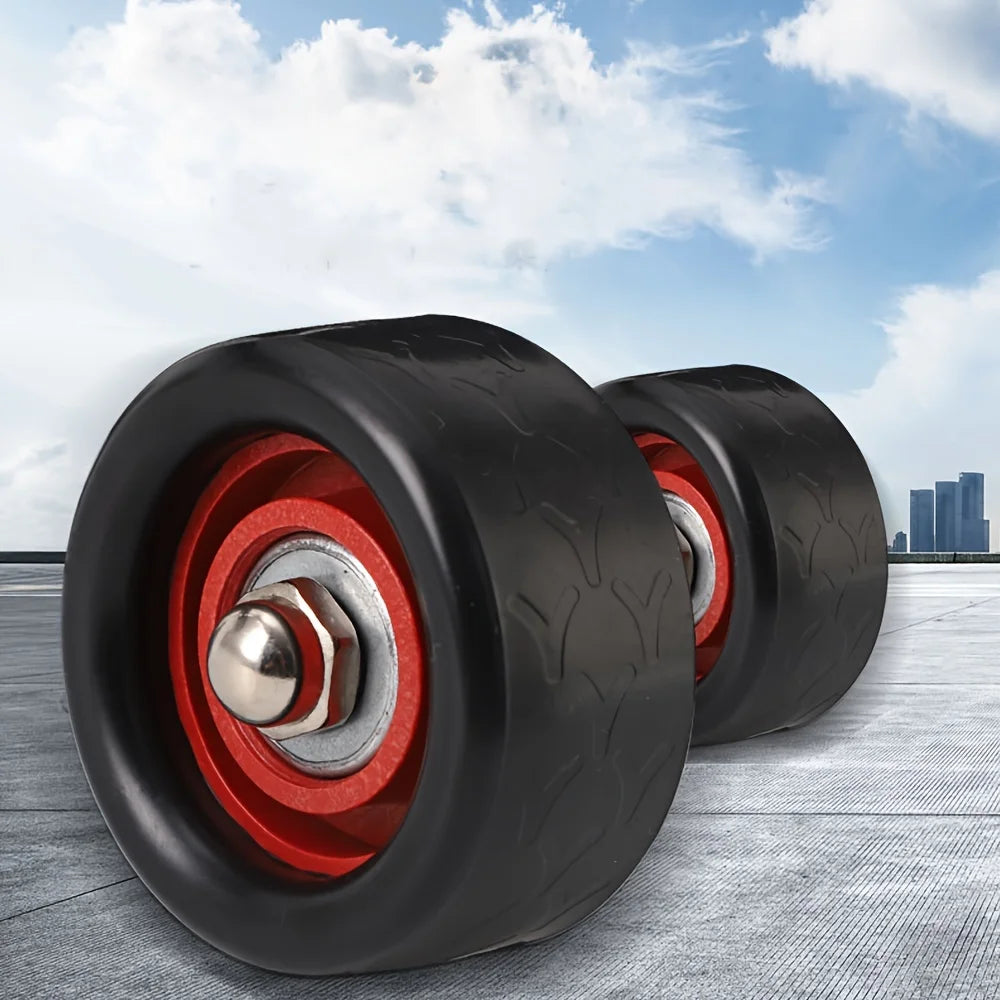 Heavy-duty tires of the Abdominal Exercise Wheel.