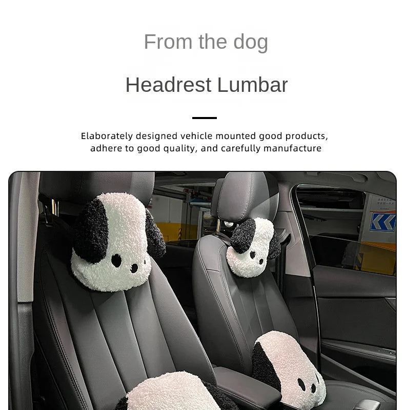 Image of Car Headrest Neck Pillow.