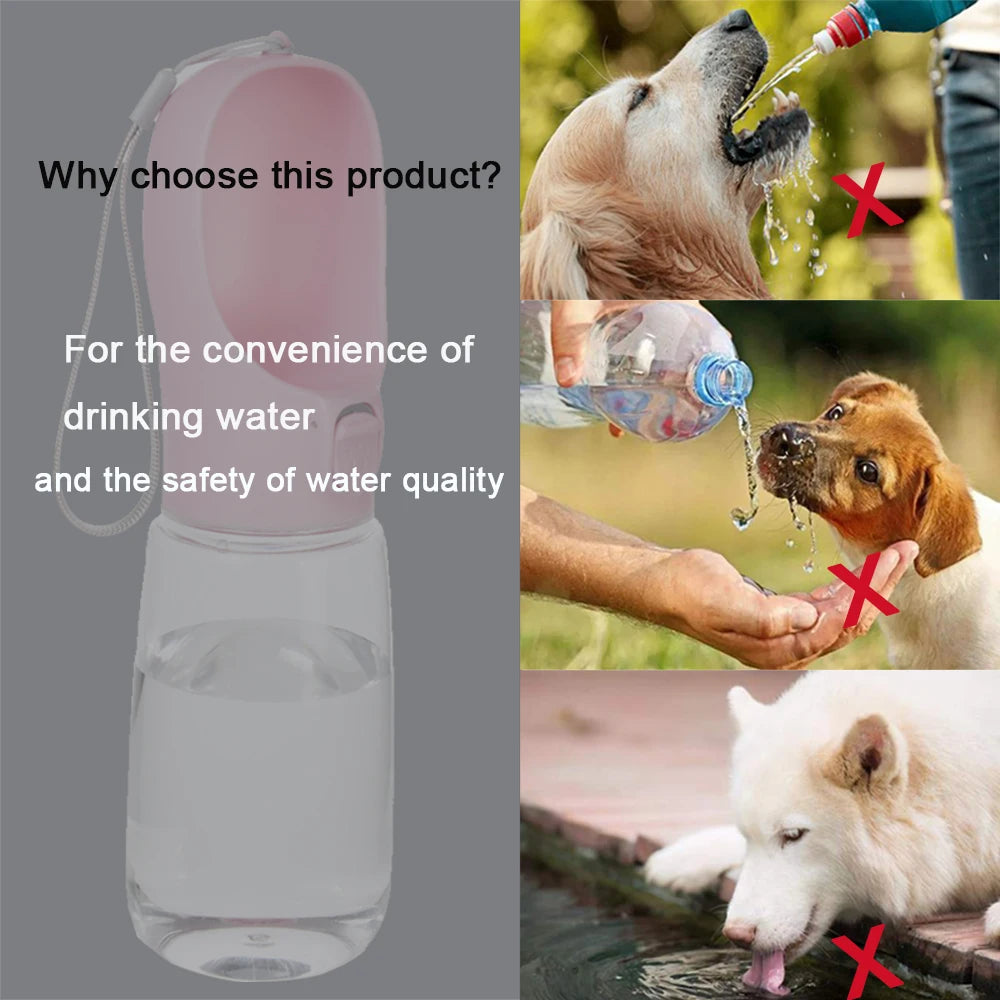 Image of the Dog Water Bottle For Pet Dogs.