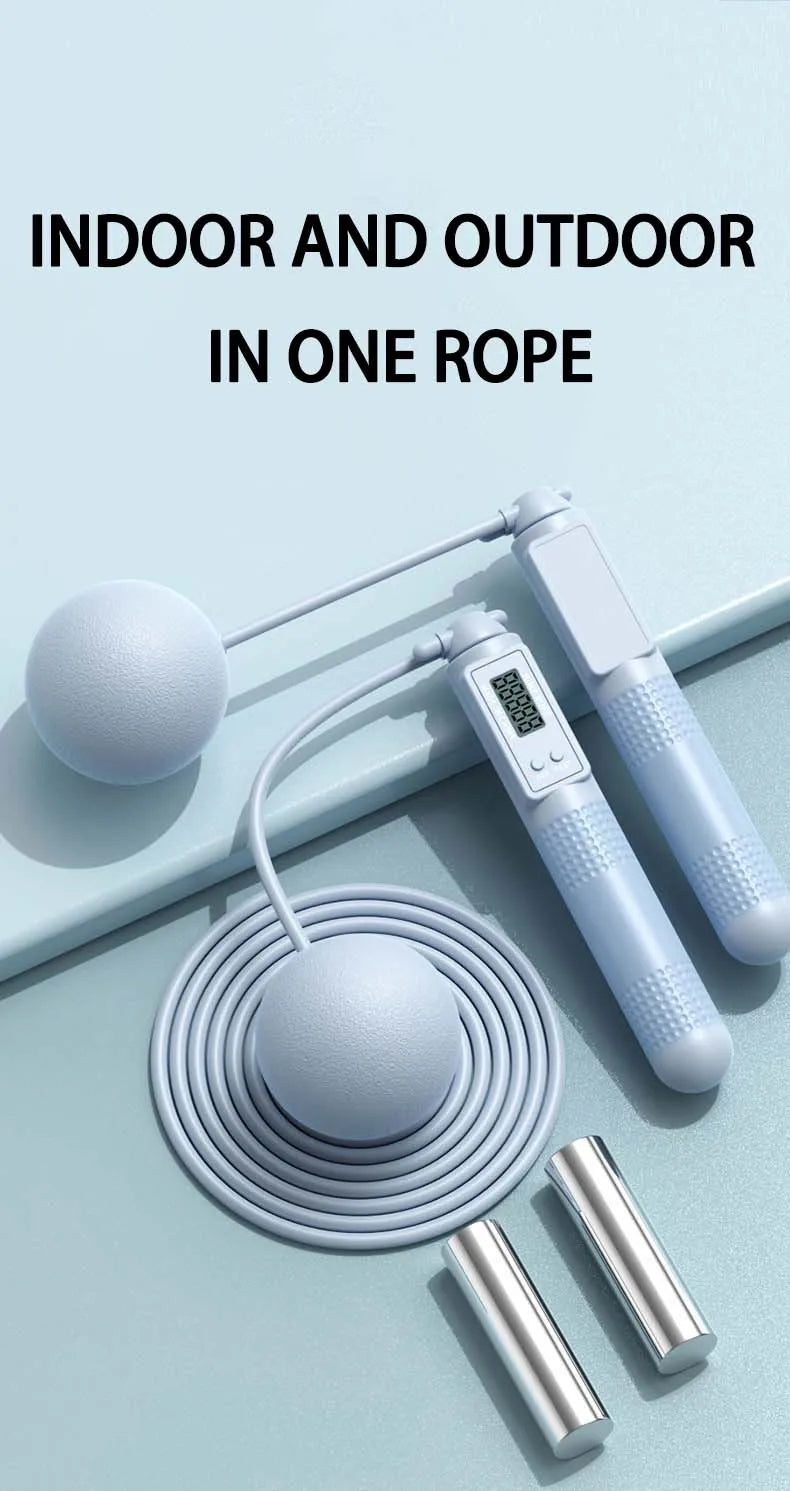Image of the Intelligent Counting Cordless Jump Rope.