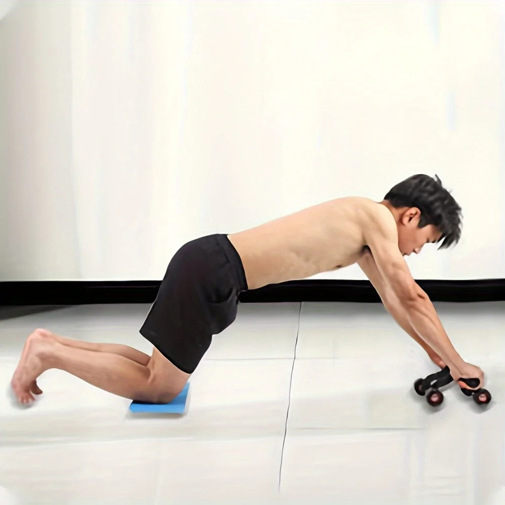 Person using the Abdominal Exercise Wheel.
