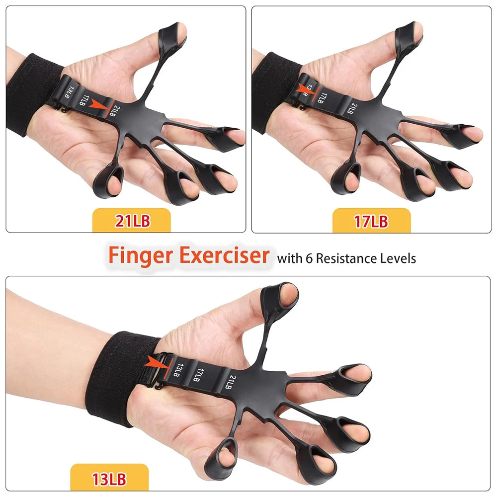 Adjustable hand grip Strengthener for fingers.