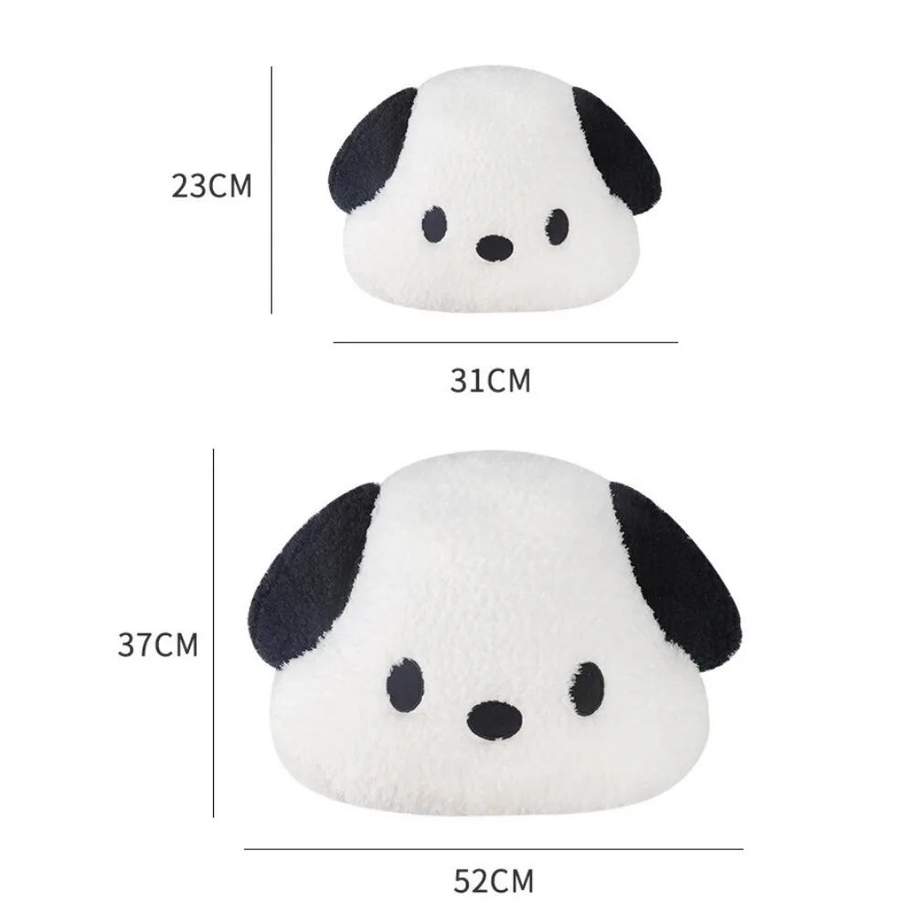 Both pieces of the Car Headrest Neck Pillow set against a White background.