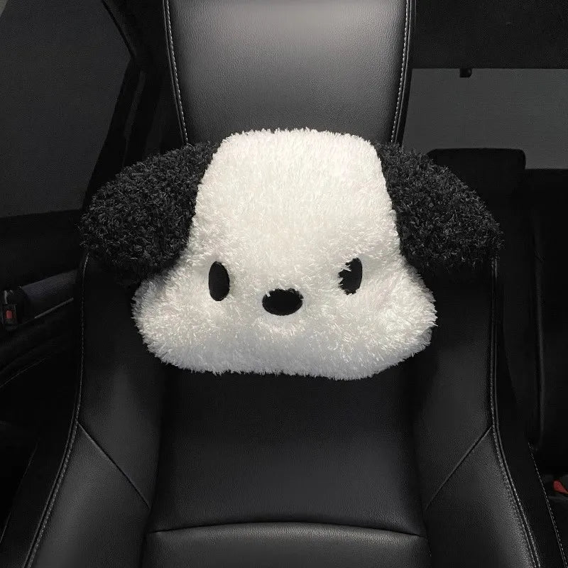 Car Headrest Neck Pillow as a mounted headrest.