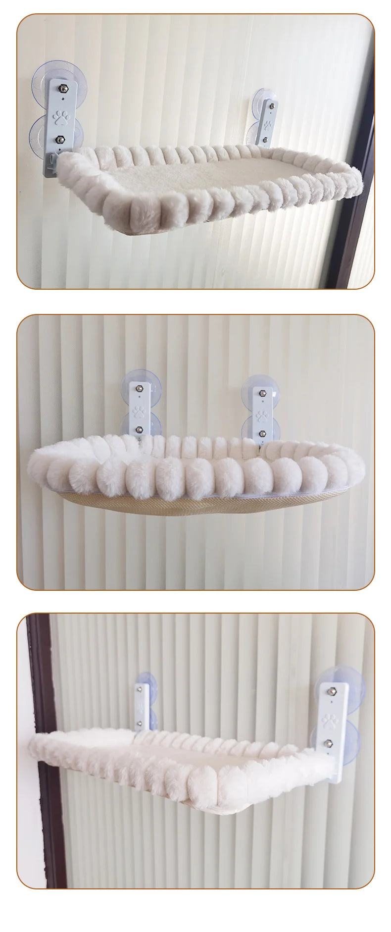 Carousel of images of the Cat Window Hammock.
