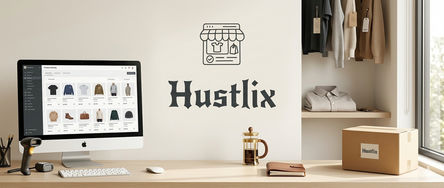 An image of our logo from the Hustlix Signature Series.