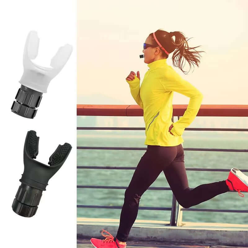 Lung Exercise Trainer Mouthpiece Respirator for Home Health and Fitness Accessories