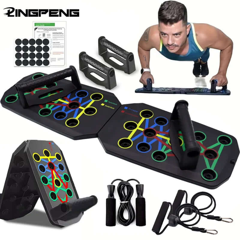 Portable Multifunctional Push-Up Board Set 