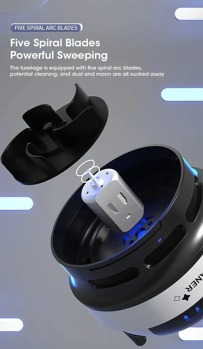 Image of the Desktop Rechargeable Vacuum Cleaner.