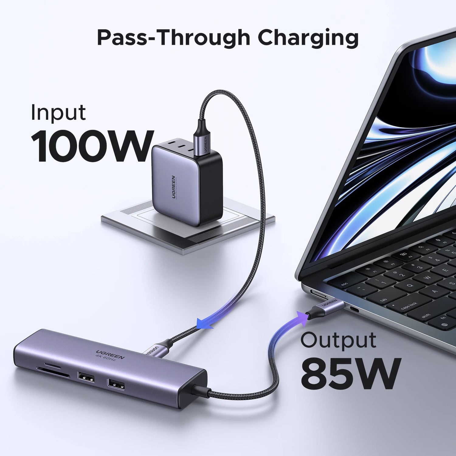 Image of the 7-In-1 Type-C 4K60Hz HDMI Hub.