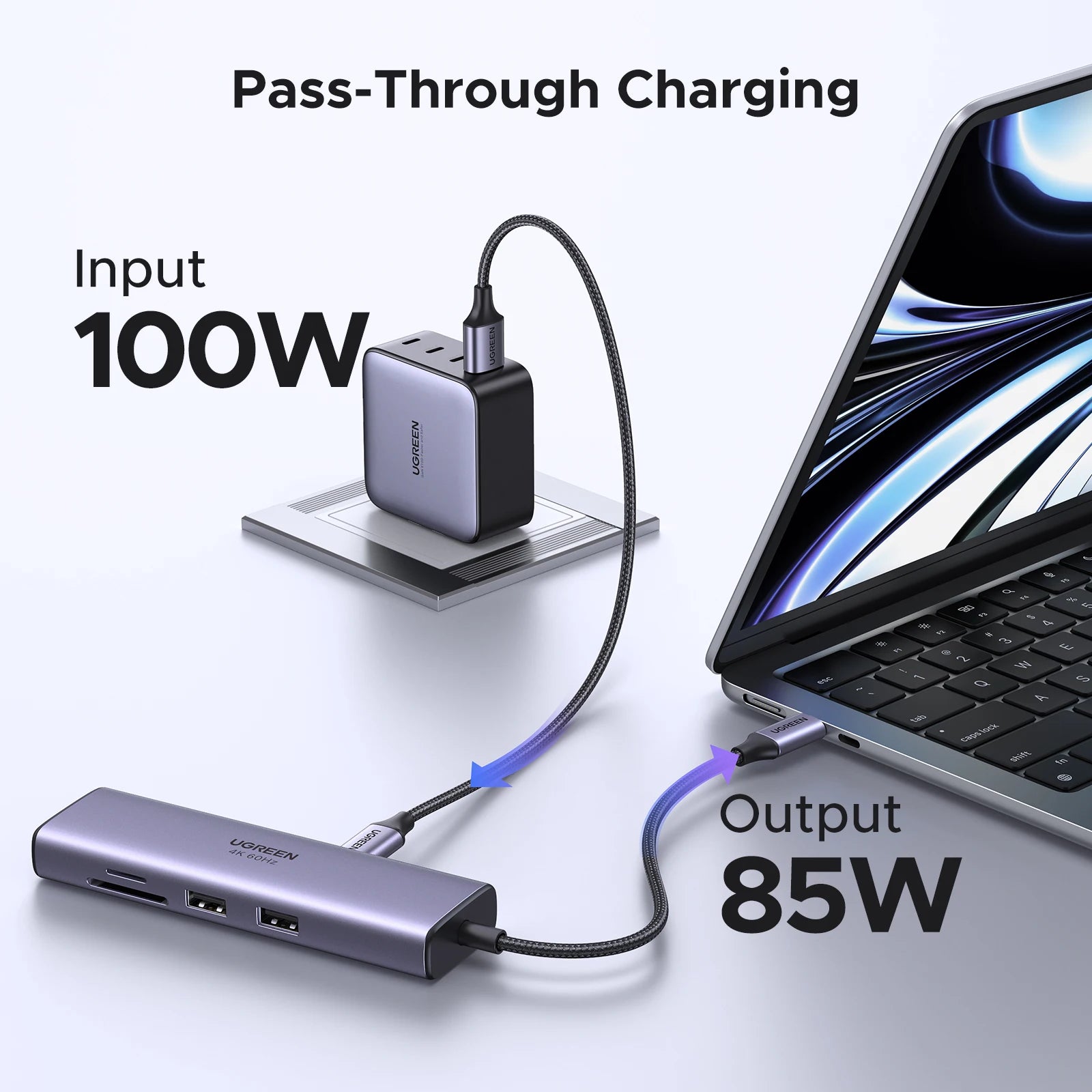 Image of the 7-In-1 Type-C 4K60Hz HDMI Hub.