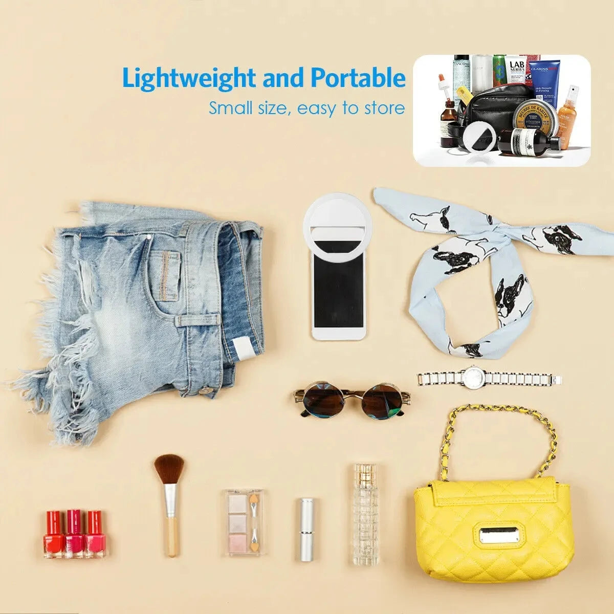 Image about the LED Light Selfie Ring.