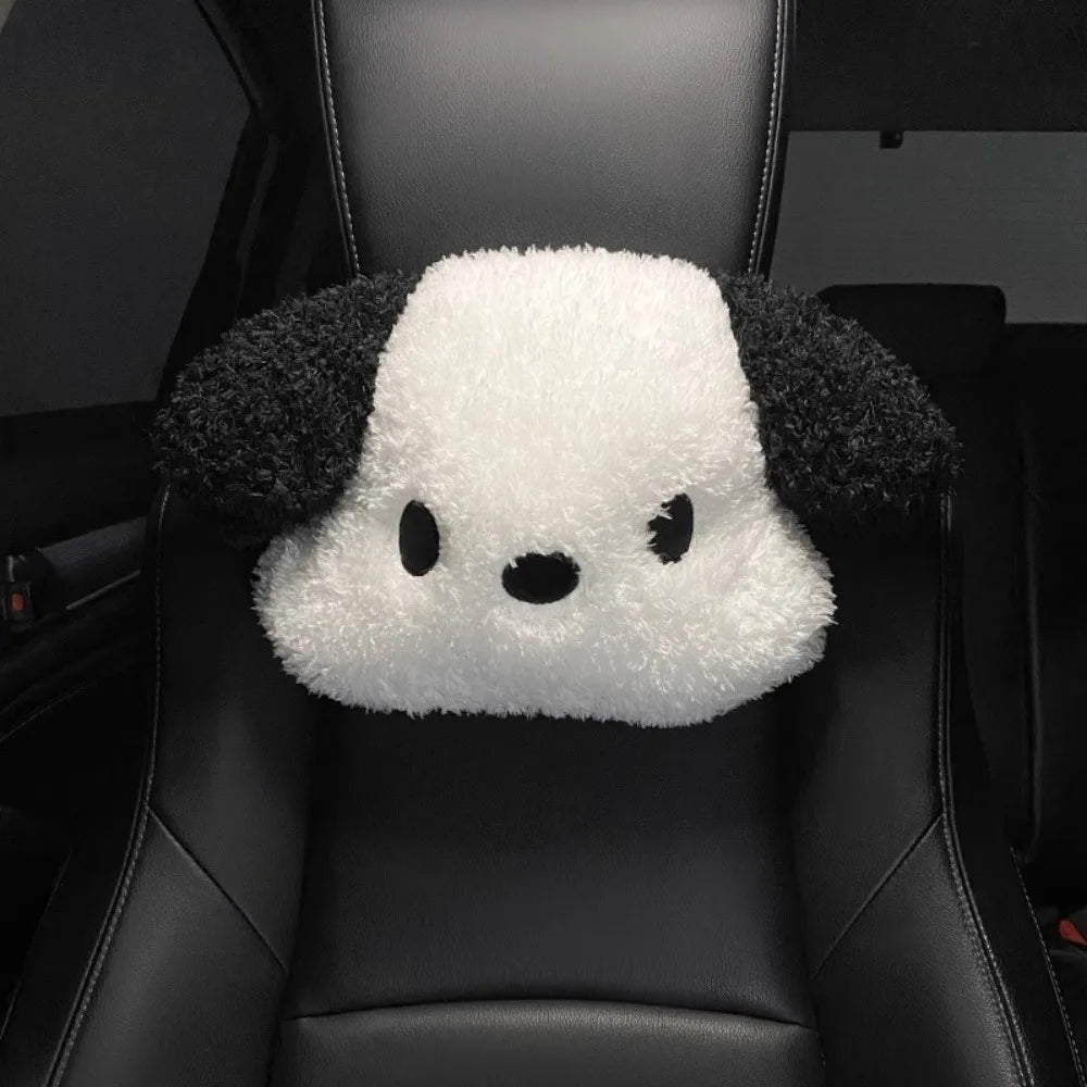 Car Headrest Neck Pillow mounted as a headrest.