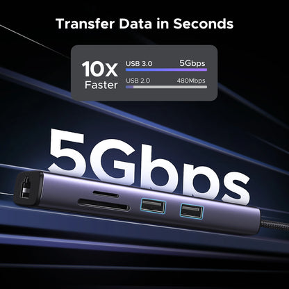 Image of the 7-In-1 Type-C 4K60Hz HDMI Hub&