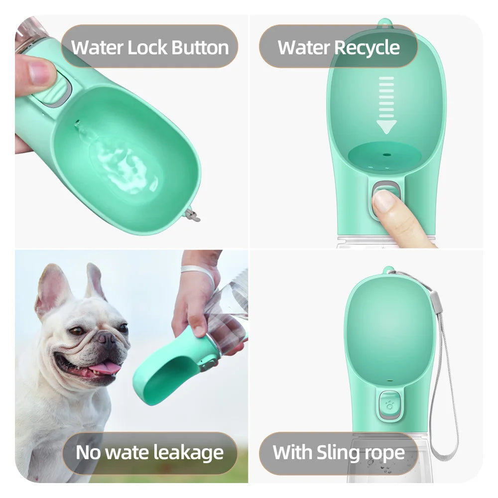 Image of the Dog Water Bottle For Pet Dogs.
