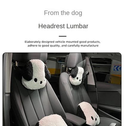 Image of Car Headrest Neck Pillow.