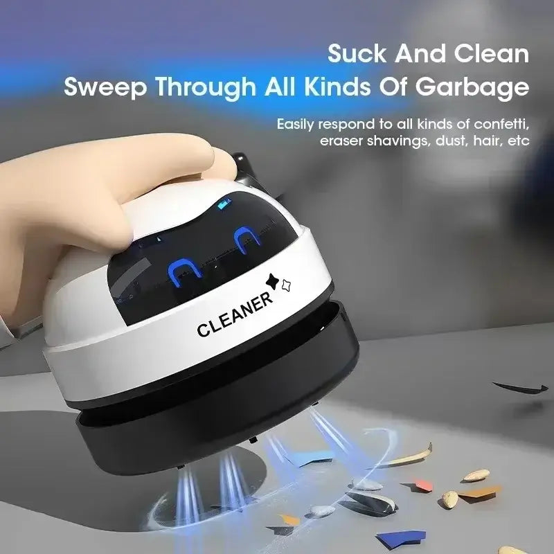 Image of the Desktop Rechargeable Vacuum Cleaner.