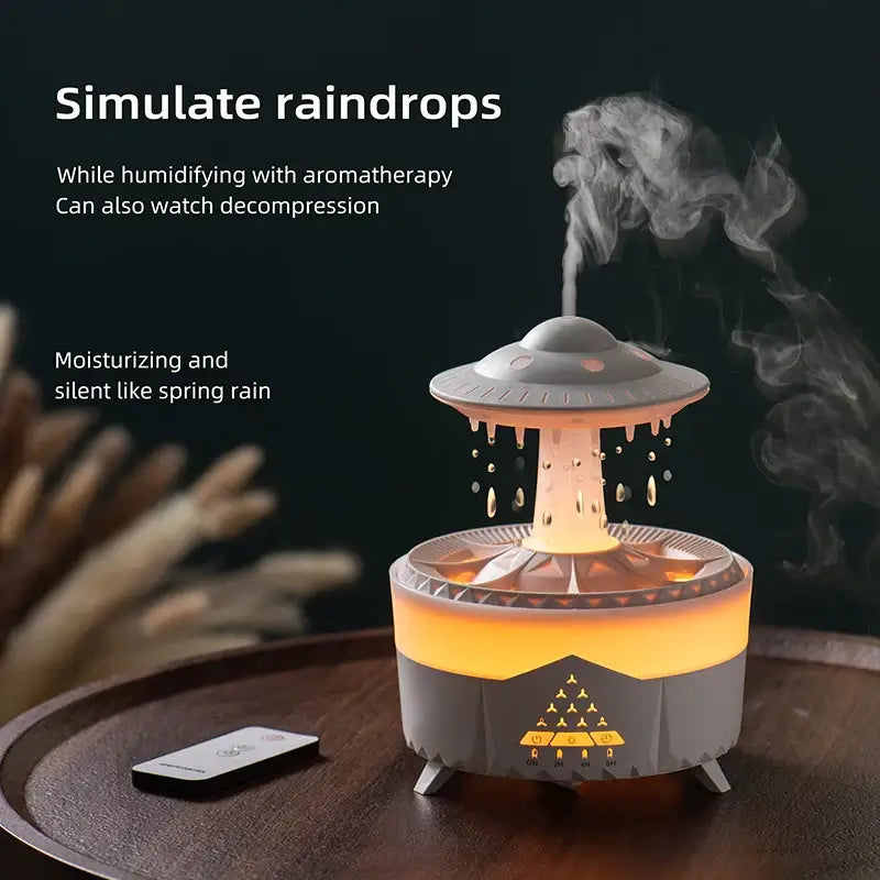 Image of the AuraCloud UFO Rain Humidifier.