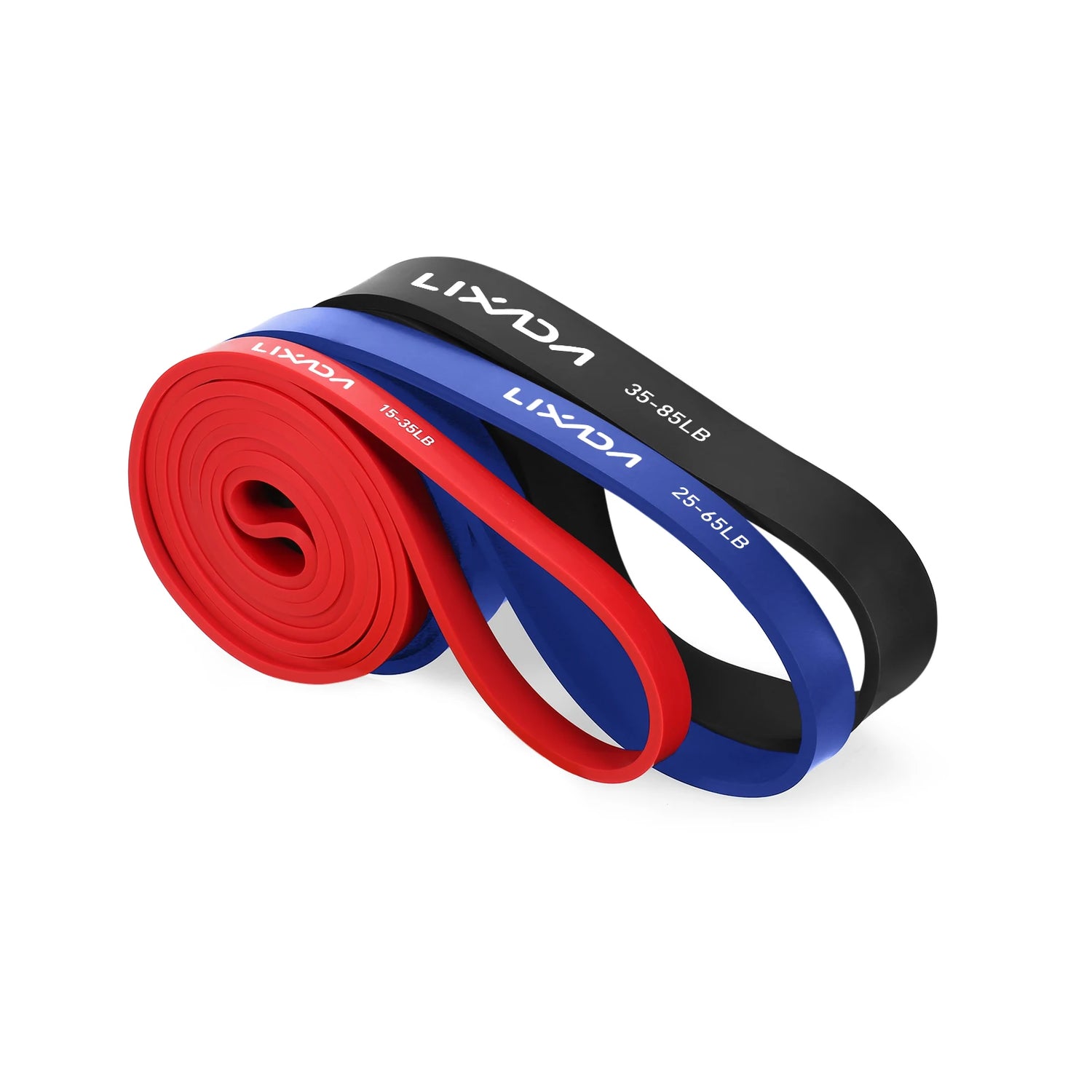 Bands of the Lixada Resistance Bands Set.