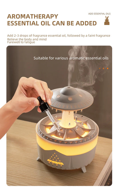 Image of the AuraCloud UFO Rain Humidifier.