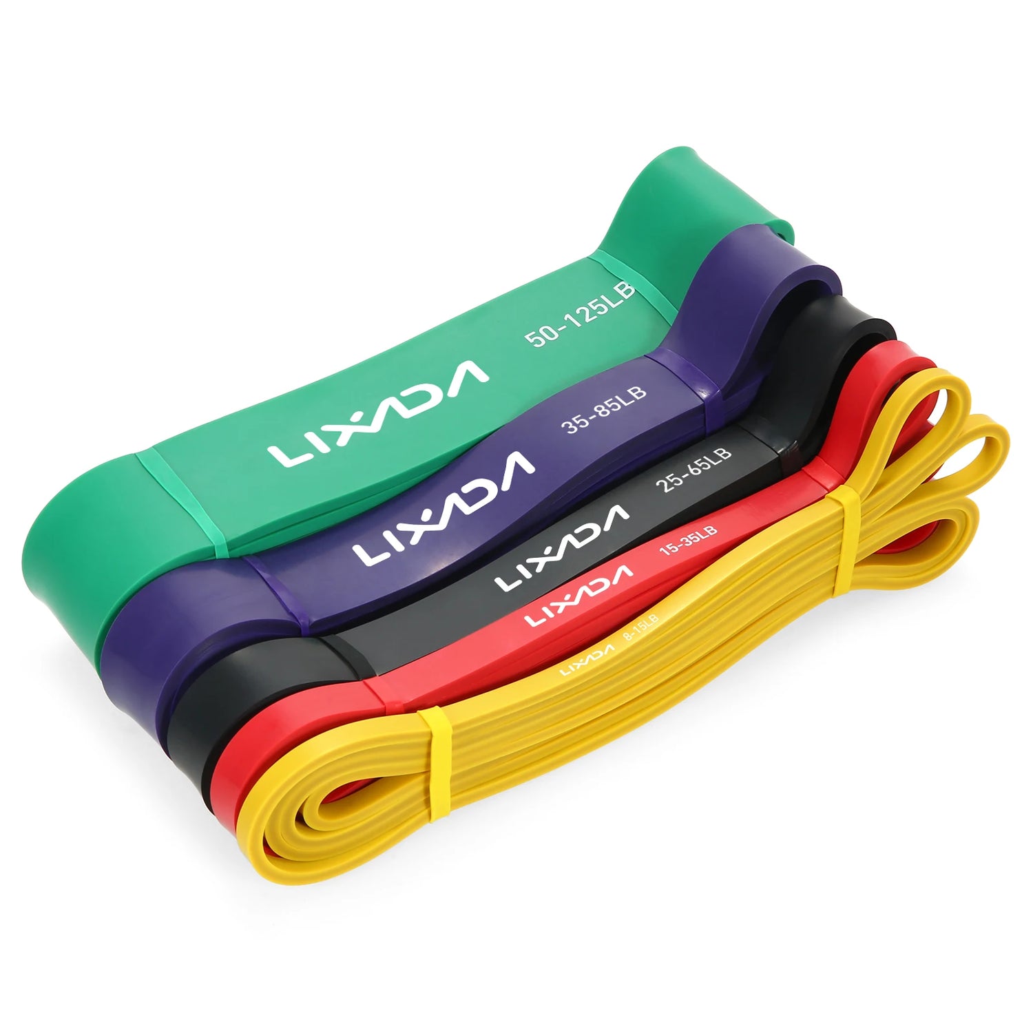 Bands of the Lixada Resistance Bands Set.