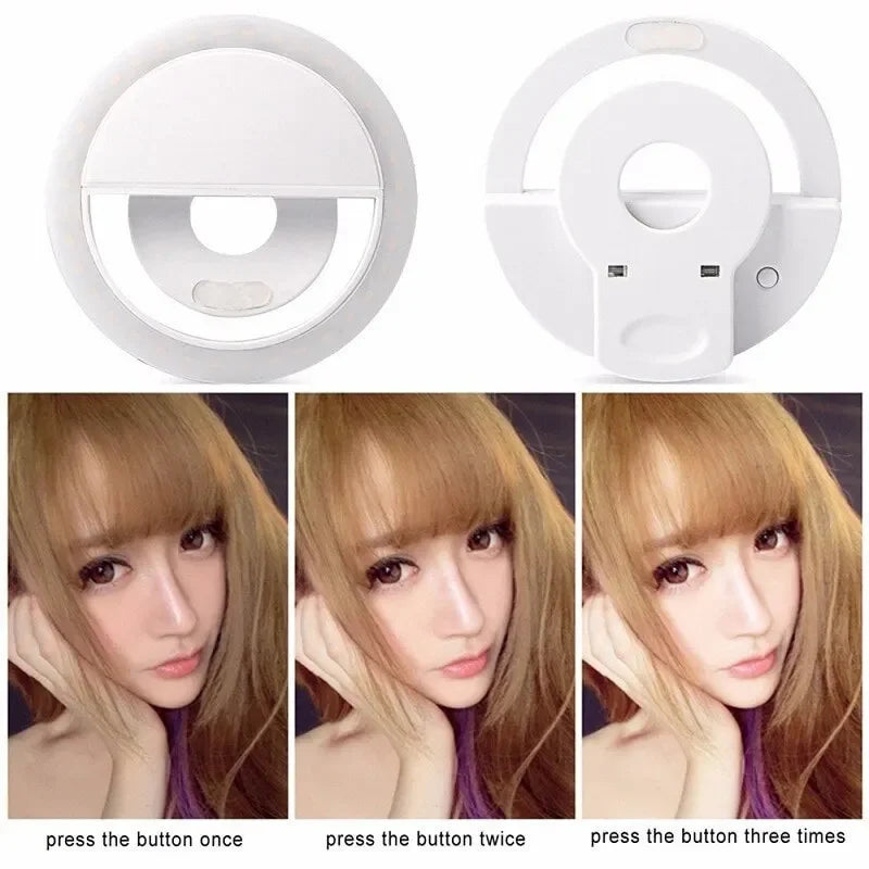 Image about the LED Light Selfie Ring.