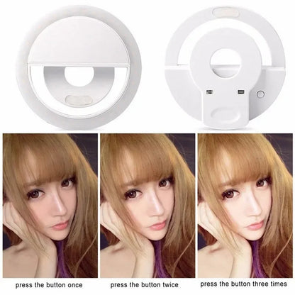 Image about the LED Light Selfie Ring.