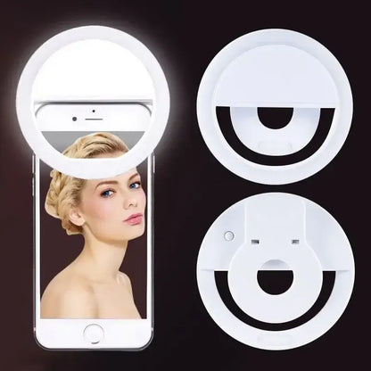 Image of the LED Light Selfie Ring.