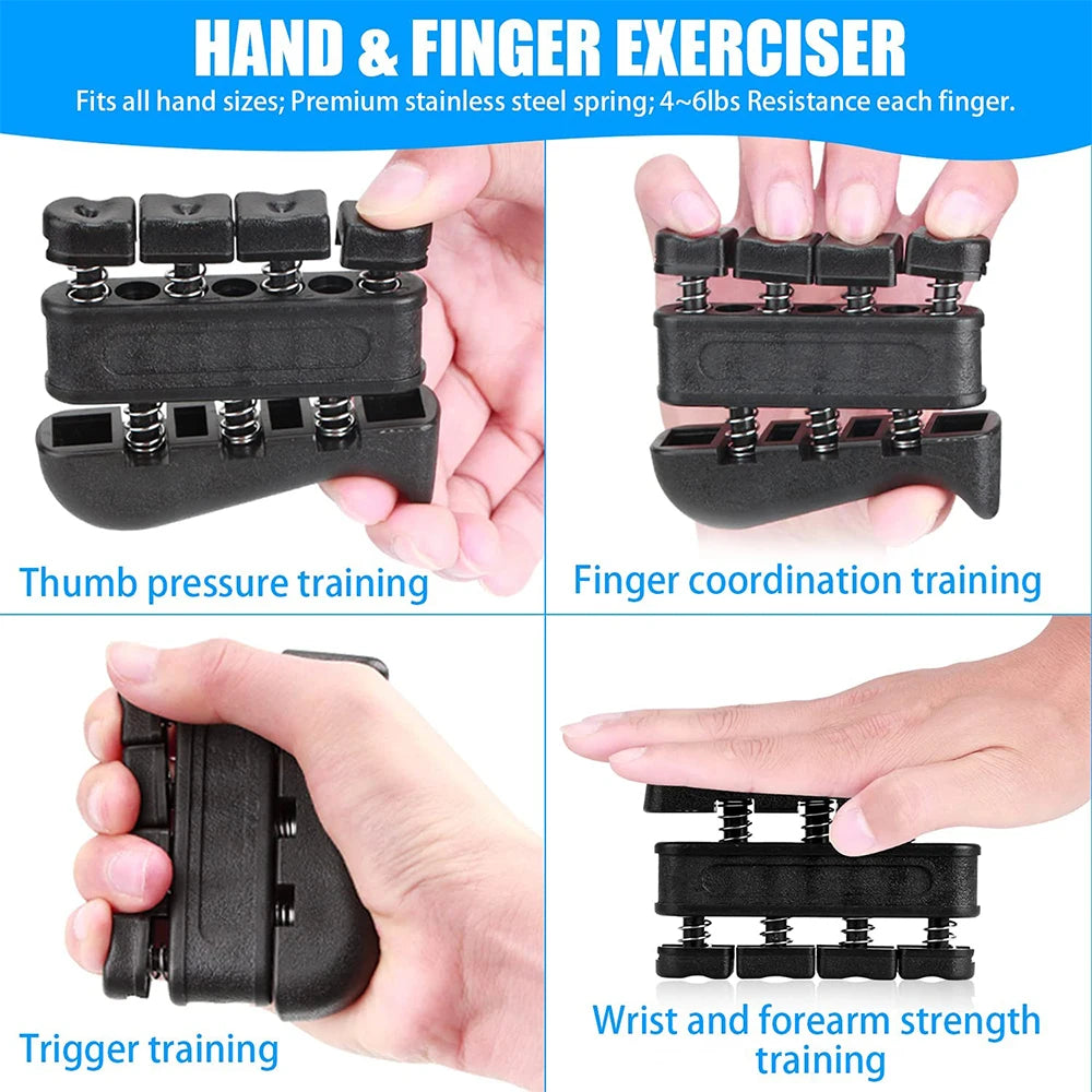 Adjustable hand grip Strengthener for fingers strength.
