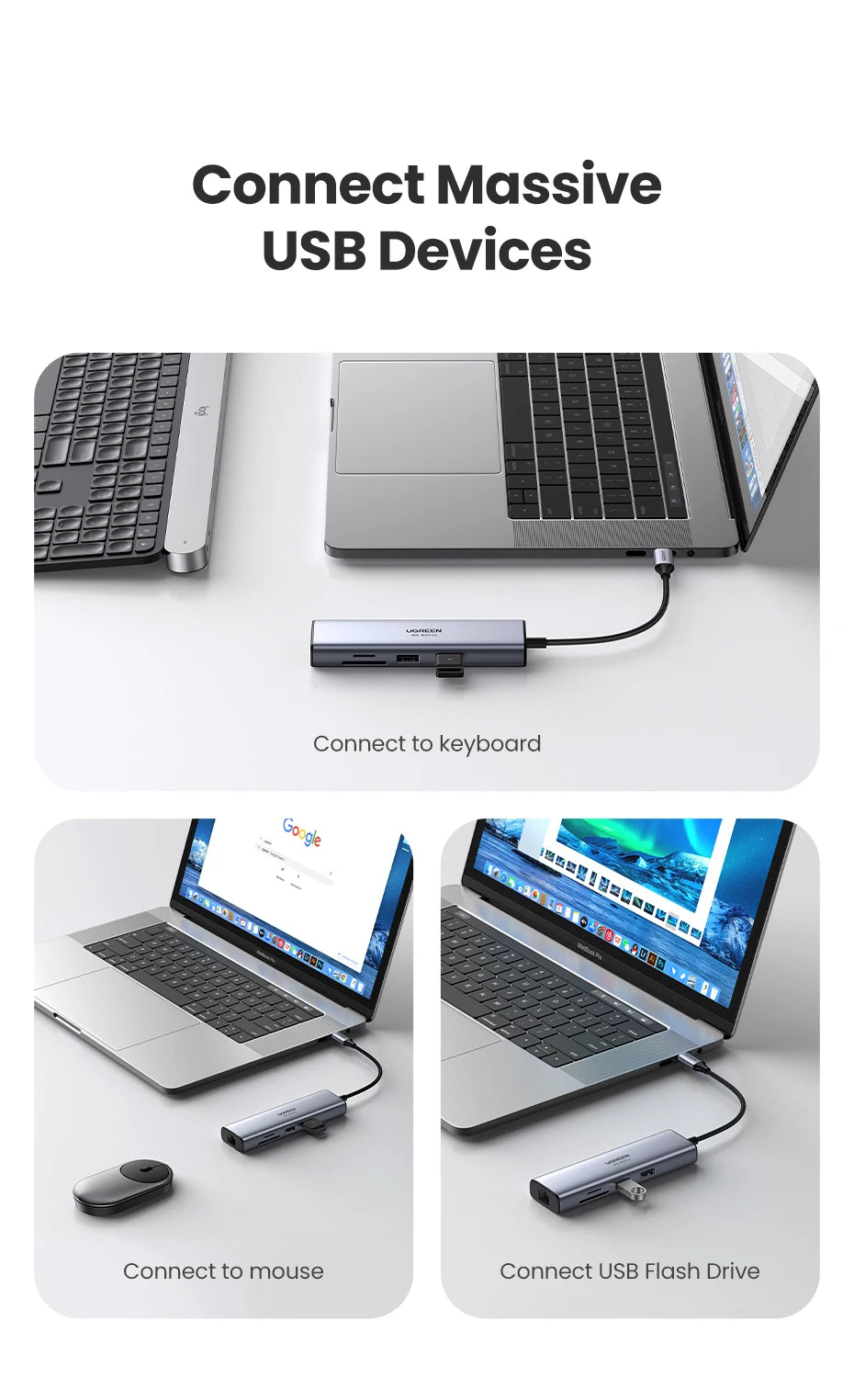 Image of the 7-In-1 Type-C 4K60Hz HDMI Hub.