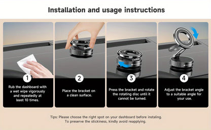 Image of the Suction Cup Phone Mount.