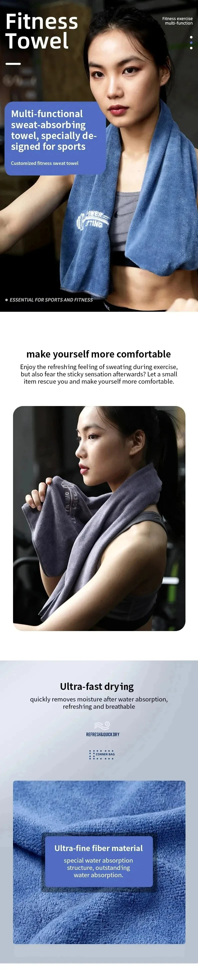 Images of the Microfiber Towel.