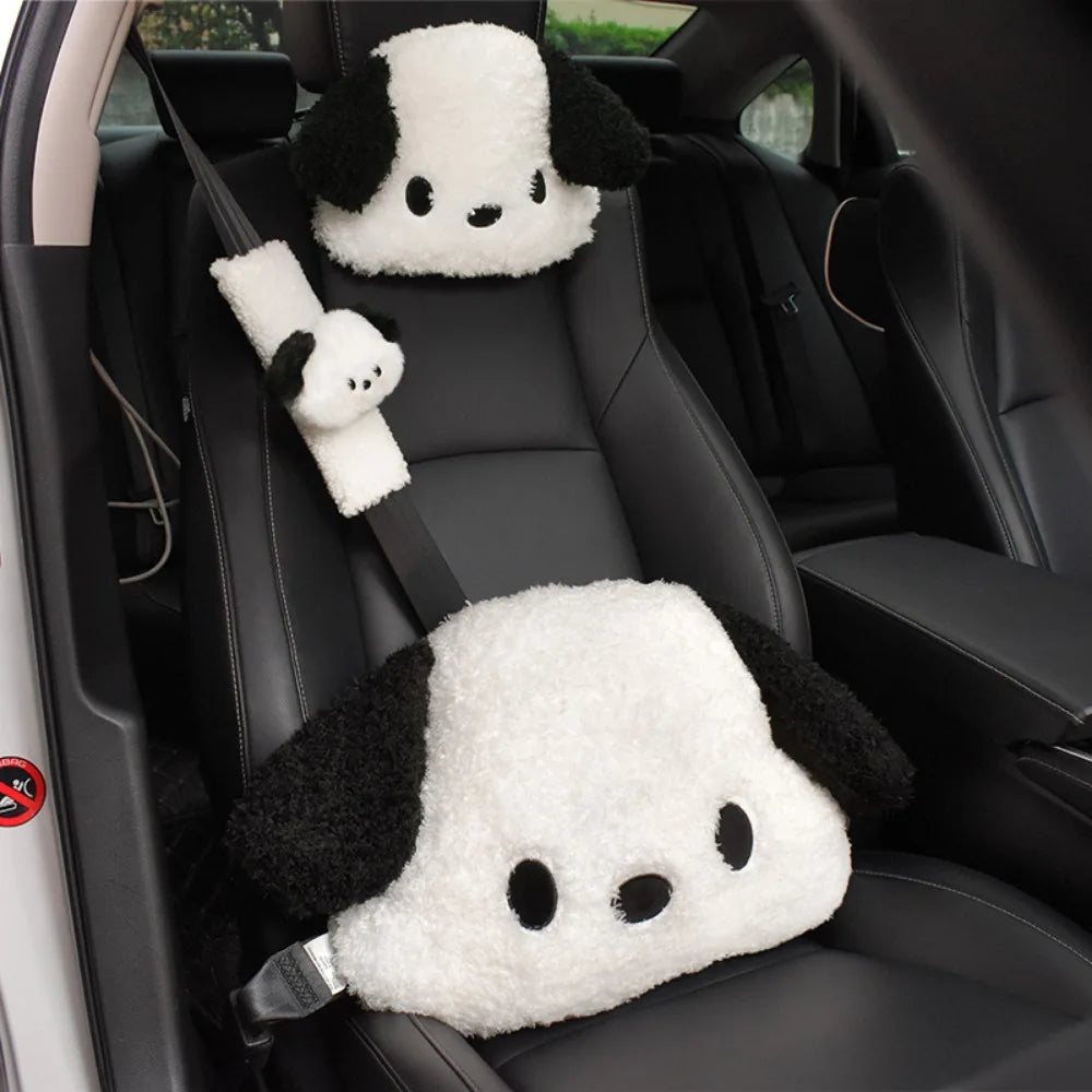 Set of Car Headrest Neck Pillow.
