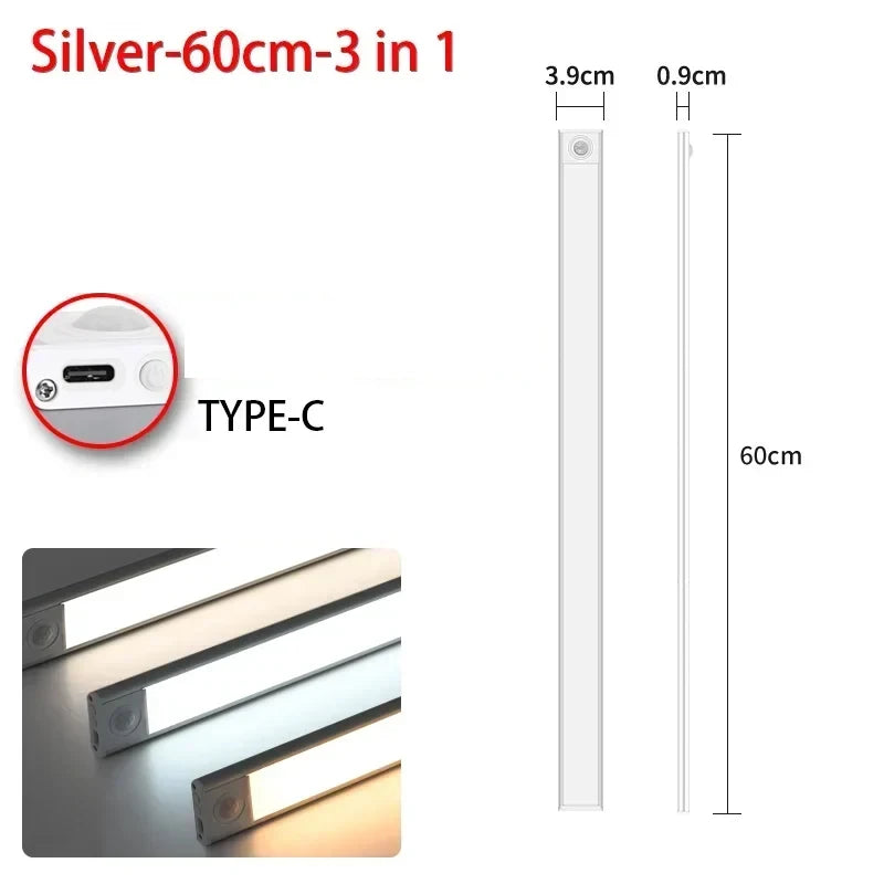 Image of the Rechargeable Ultra-Thin Cabinet Light.