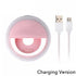 The Pink LED Light Selfie Ring.