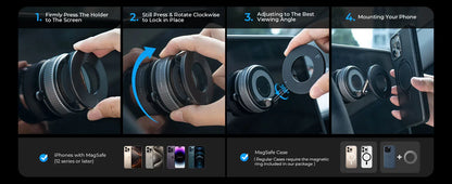 Image of the Suction Cup Phone Mount.