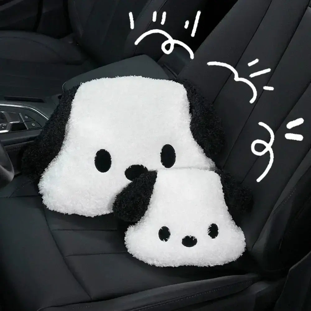 Image of the Car Headrest Neck Pillow set.