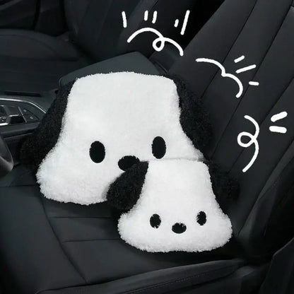 Image of the Car Headrest Neck Pillow set.