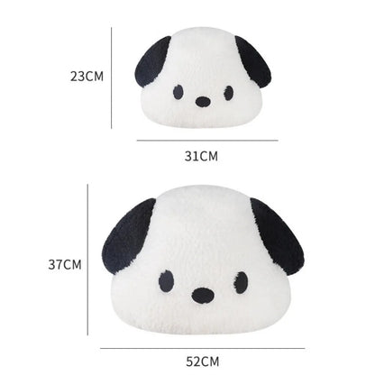 Both pieces of the Car Headrest Neck Pillow set against a White background.