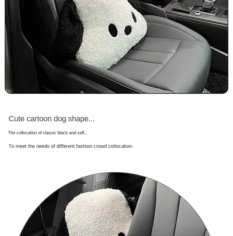 Images of the Car Headrest Neck Pillow.