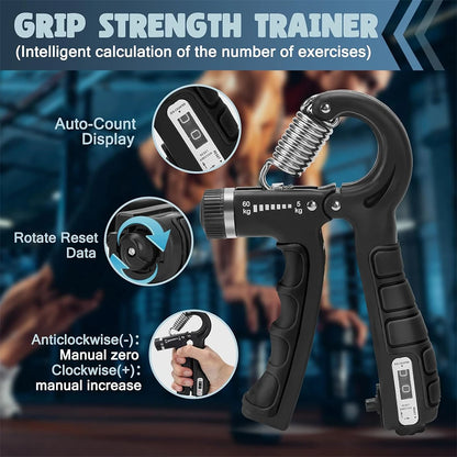 Main image of the adjustable hand grip Strengthener.