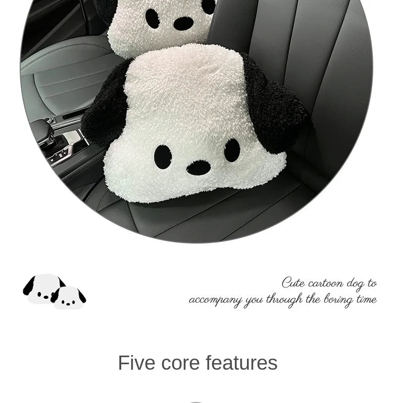 Images of the Car Headrest Neck Pillow.