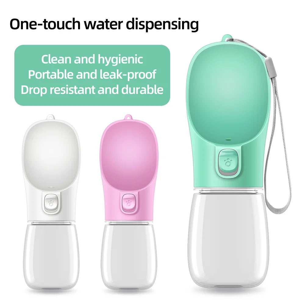 Image of the Dog Water Bottle For Pet Dogs.