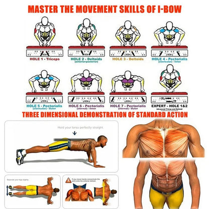 Portable Multifunctional Push-Up Board Set 